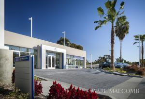 Interior and exterior photography of Allen Cadillac and Allen Hyundai in Laguna Niguel, California designed by Ware Malcomb Architects.