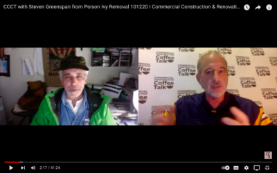 CCCT with Steven Greenspan from Poison Ivy Removal