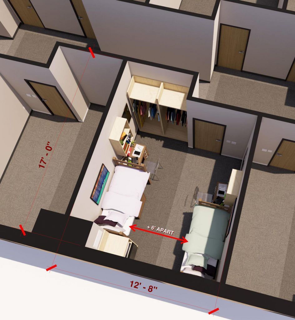 BTS COVID BEDROOM A—VIEW2 NOTES