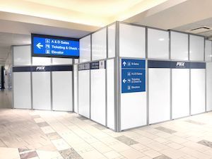 Sky Harbor International Airport Temp Containment Walls
