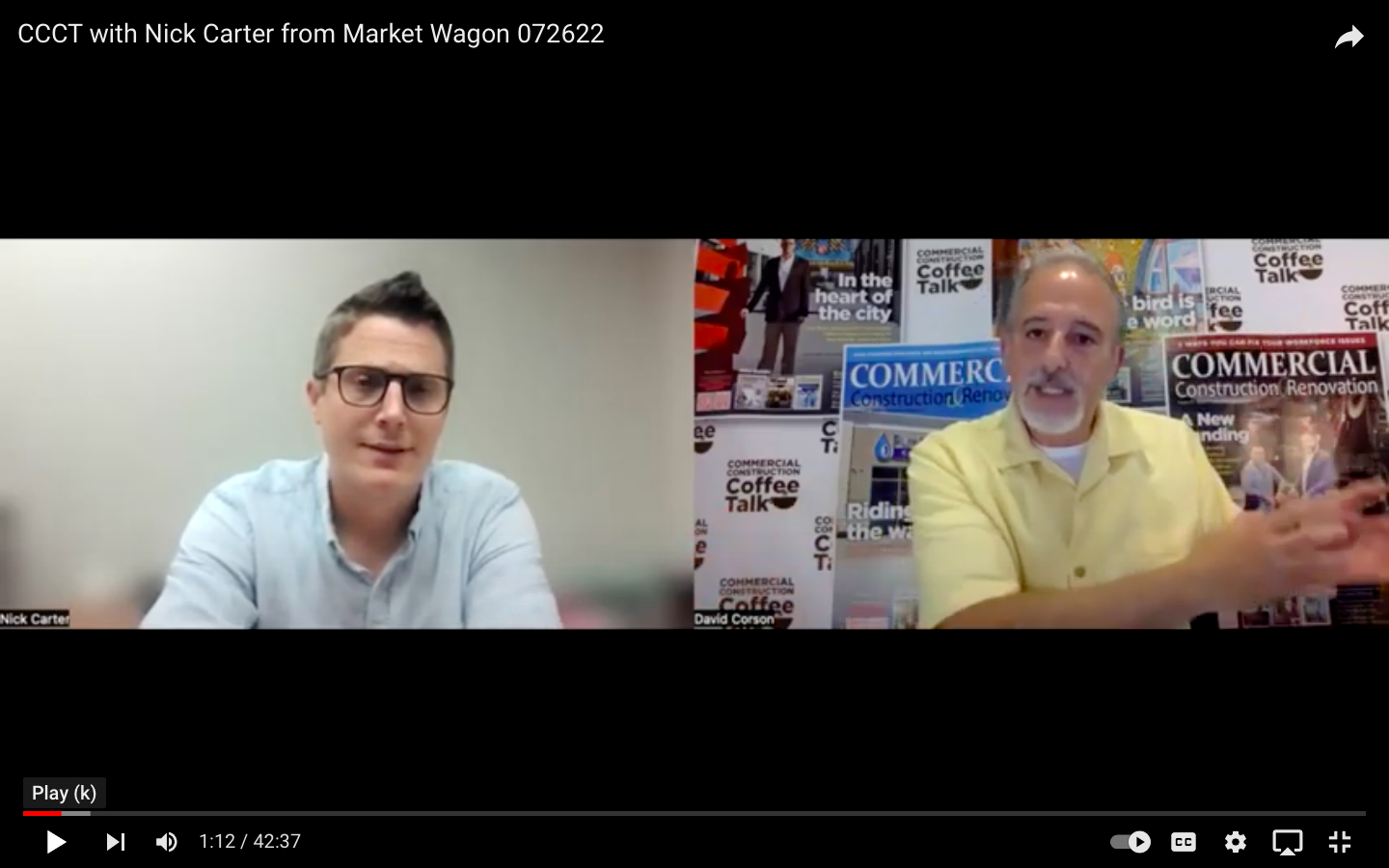 CCCT with Nick Carter from Market Wagon