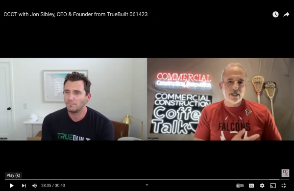 CCCT with Jon Sibley, CEO & Founder of TrueBuilt Software
