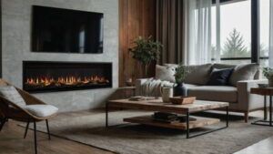 Allusion Edge Electric Fireplace