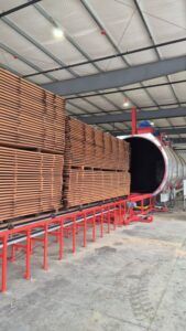 the first kiln load at lunawood llc mill