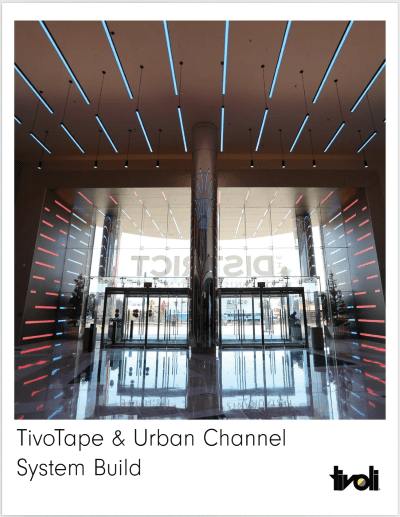 Tivoli Lighting Launches TivoTape and Urban Channel System
