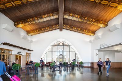 Airport Terminal Features Custom Steel Windows and Doors