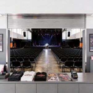 ClopayCorp View from merch booth AlarmGard Conceal