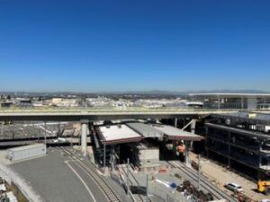 kalzip4 On Site Photos LAX Metro Station – Kalzip in Stainless Steel ©Eberhard