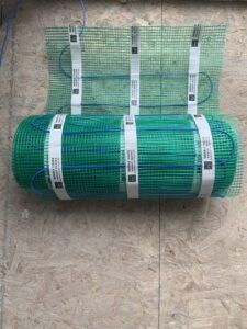 WarmlyYours TempZone Flex Roll still rolled up