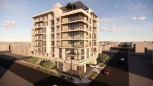 Illinois St Apartments Rendering