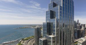 Related Midwest Completes Crown Installation at 400 Lake Shore Drive