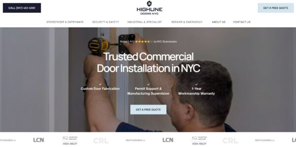 5 Best Commercial Door Installation NYC Companies [2026]