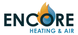 encore heating air logo